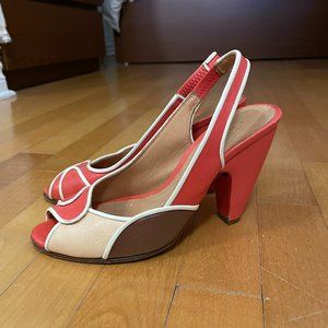 CHIE MIHARA scalloped heels